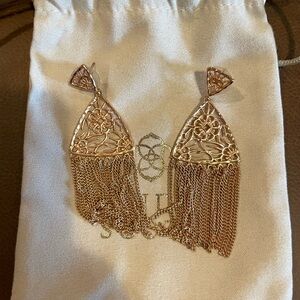 Kendra Scott Rose Gold Anna Earrings